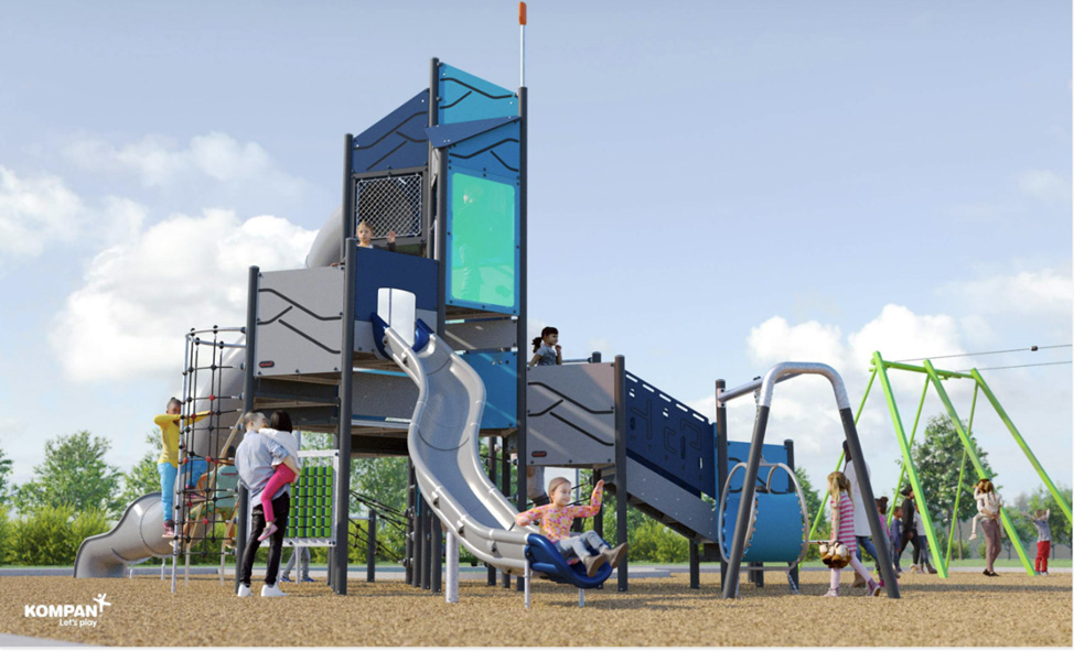 obrien playgorund rendering of the playground
