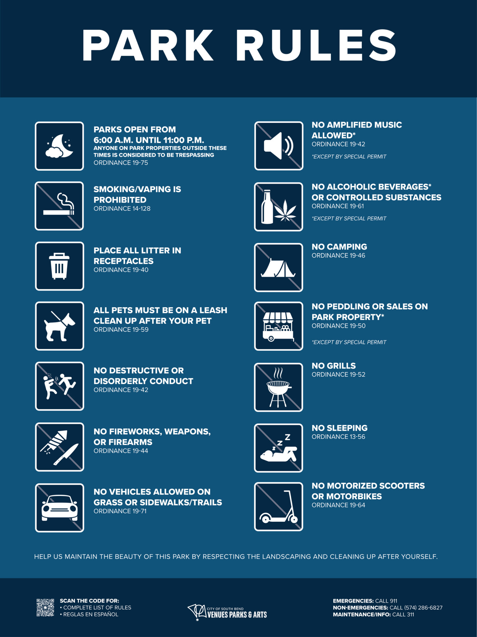 Park Policies and Rules - SBVPA