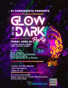 PJ Fashionista “Glow in the Dark Party”
